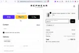 Repwear Fitness coupon verification screenshot