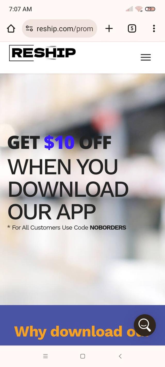 ReShip checkout page showing ReShip promo code box | Screenshot taken by SimplyCodes community member on Mar 4, 2024