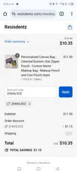 ZH6HL5VZ coupon verification screenshot