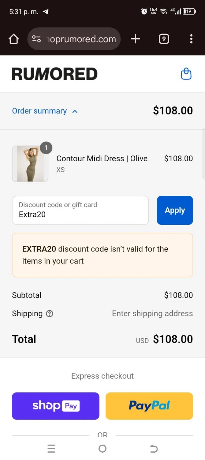 Resort To Style coupon code screenshot showing code Final40 applied at Resort To Style checkout page. Uploaded by SimplyCodes community member kellymoreno on Aug 17, 2025