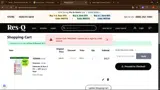 WELCOME coupon verification screenshot