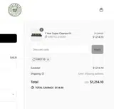 FIRST10 coupon verification screenshot