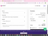 WELCOME20 coupon verification screenshot
