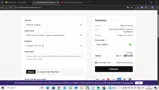 WELCOME10 coupon verification screenshot