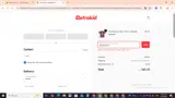 Retrokid coupon verification screenshot