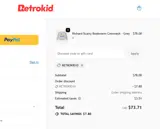 Retrokid coupon verification screenshot