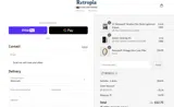 Retropia US coupon verification screenshot