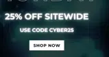 CYBER25 coupon verification screenshot