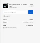 SAVE coupon verification screenshot