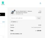 SAVE10 coupon verification screenshot