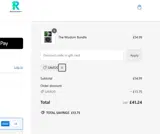 SAVE20 coupon verification screenshot
