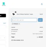 SPRING30 coupon verification screenshot