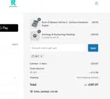 GIFT coupon verification screenshot