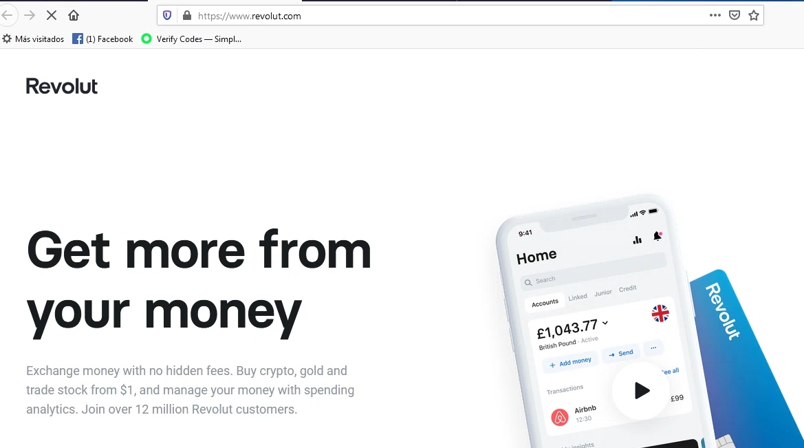Revolut checkout page showing Revolut promo code box | Screenshot taken by SimplyCodes community member on Aug 2, 2020