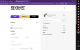 Revshift Performance Engineering coupon verification screenshot