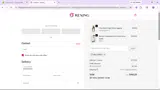 WELCOME25 coupon verification screenshot