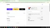 WELCOME15 coupon verification screenshot