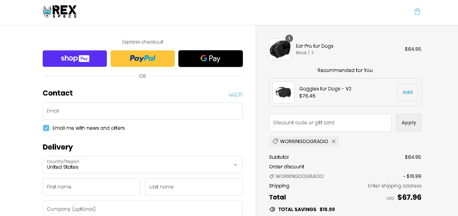 Rex Specs Discount Codes 20 Off September 2024