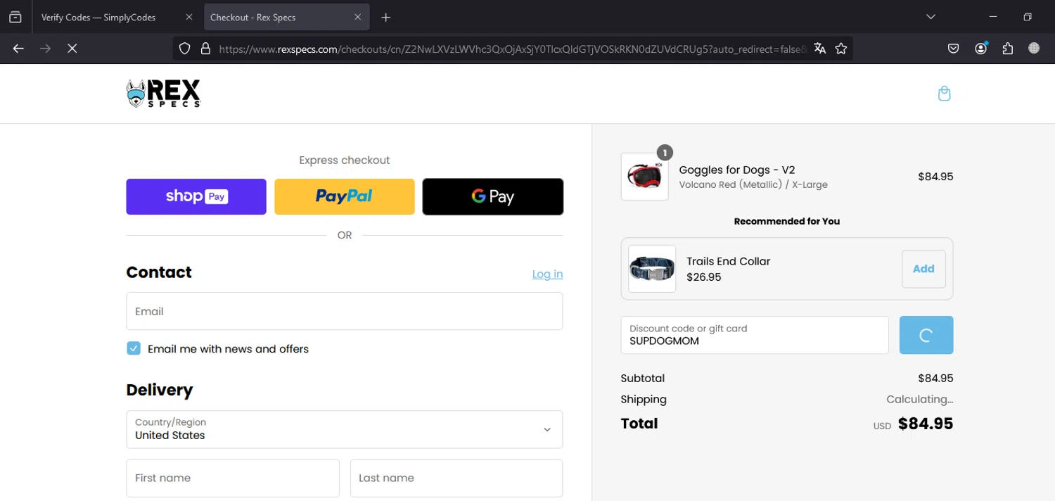 Rex Specs Discount Codes 20 Off September 2024