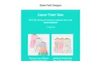 HAPPYEASTER coupon verification screenshot