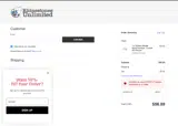 Rhinestones Unlimited coupon verification screenshot