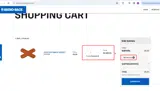 RECOVER10 coupon verification screenshot