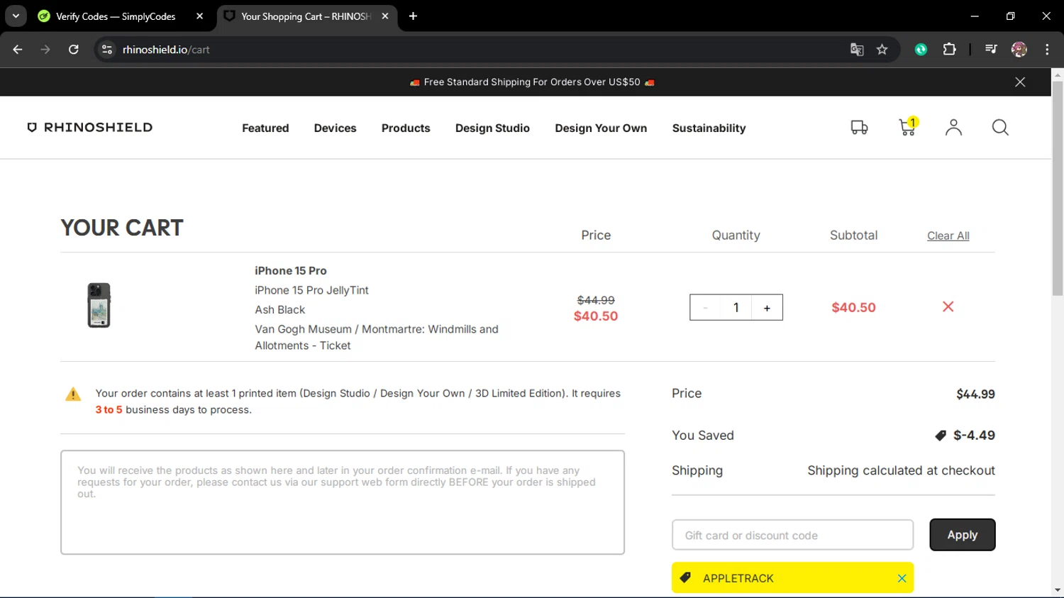 how to use RhinoShield coupons