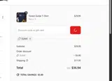 5SAVE coupon verification screenshot