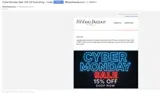 Ribbon Bazaar coupon verification screenshot