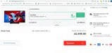 RSTV50 coupon verification screenshot
