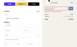 Welcome15-R1X7 coupon verification screenshot