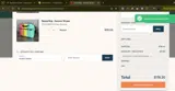 WELCOME10 coupon verification screenshot
