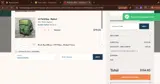 WELCOME10 coupon verification screenshot