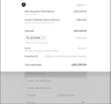 4LOTANK coupon verification screenshot