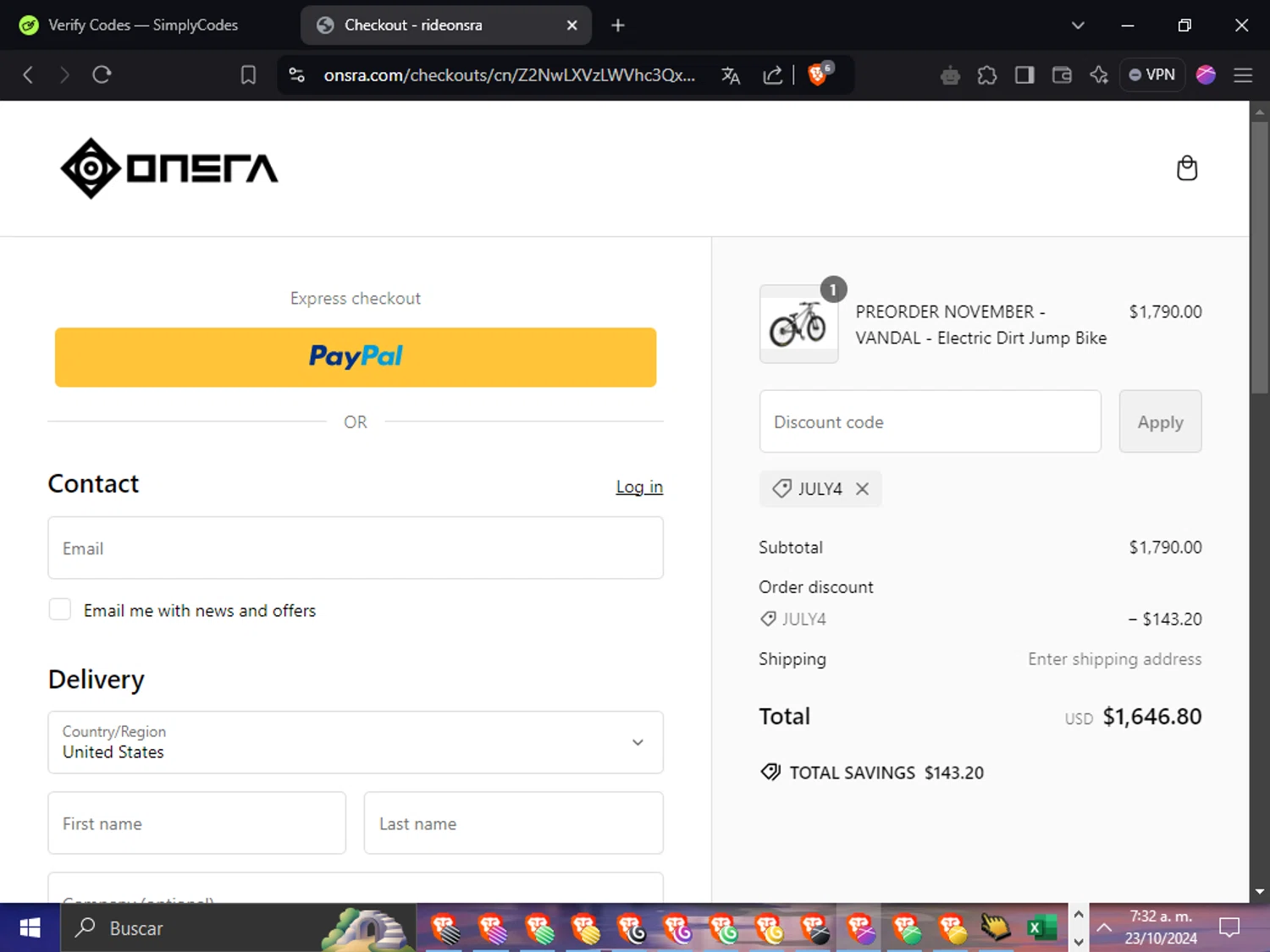 how to use Onsra coupons