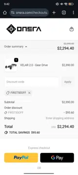 FIRST50OFF coupon verification screenshot
