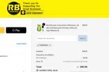RIDERBAG coupon verification screenshot