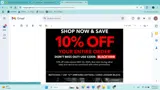 black10rr coupon verification screenshot