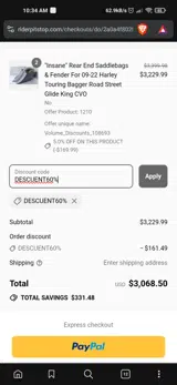 DESCUENT60% coupon verification screenshot
