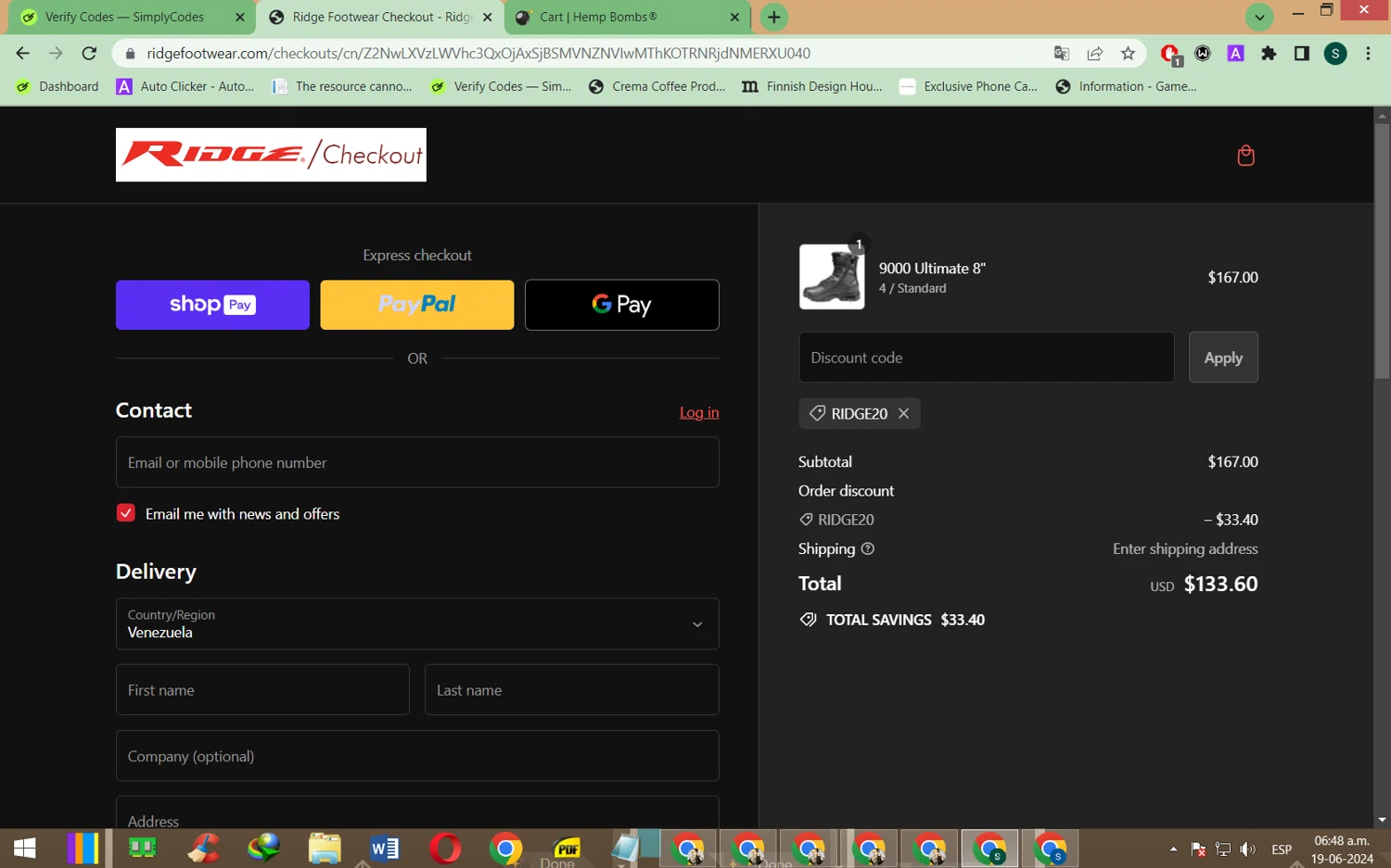 Ridge Promo Codes 20 Off June 2024
