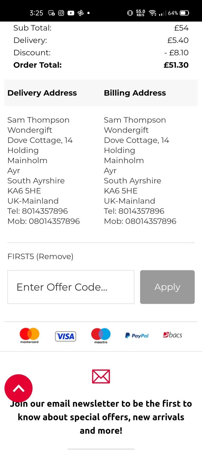 Rieker checkout page showing Rieker discount code box | Screenshot taken by SimplyCodes community member on Dec 1, 2024