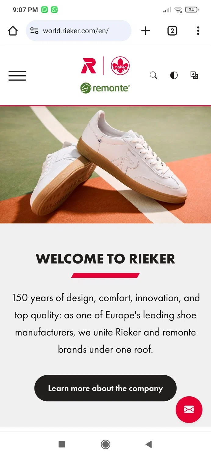 Rieker discount code screenshot showing code FIRST5 applied at Rieker checkout page. Uploaded by SimplyCodes community member agujadinamica on Mar 23, 2025