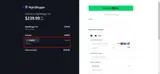 RYAN20 coupon verification screenshot