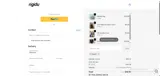 EVALET coupon verification screenshot