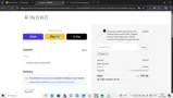 RINGKO coupon verification screenshot