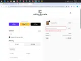 WELCOME20 coupon verification screenshot