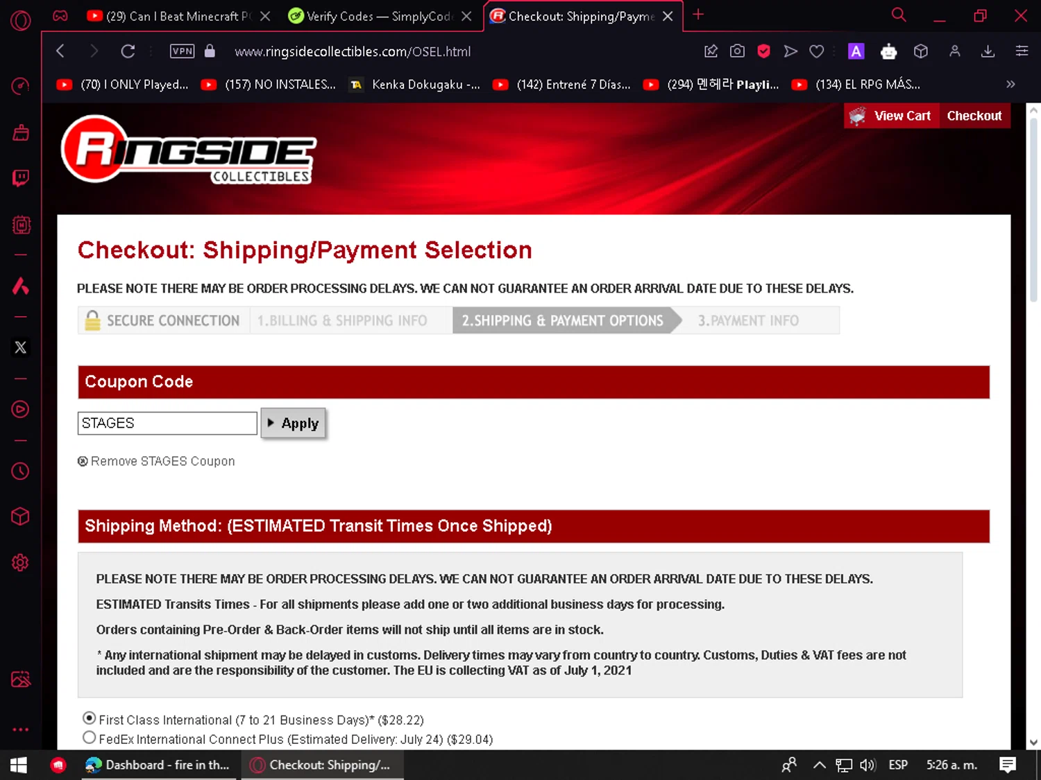 Ringside Collectibles Coupon Codes 10 Off September 2024