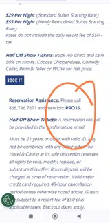 PRO35 coupon verification screenshot