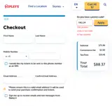 FALL24 coupon verification screenshot