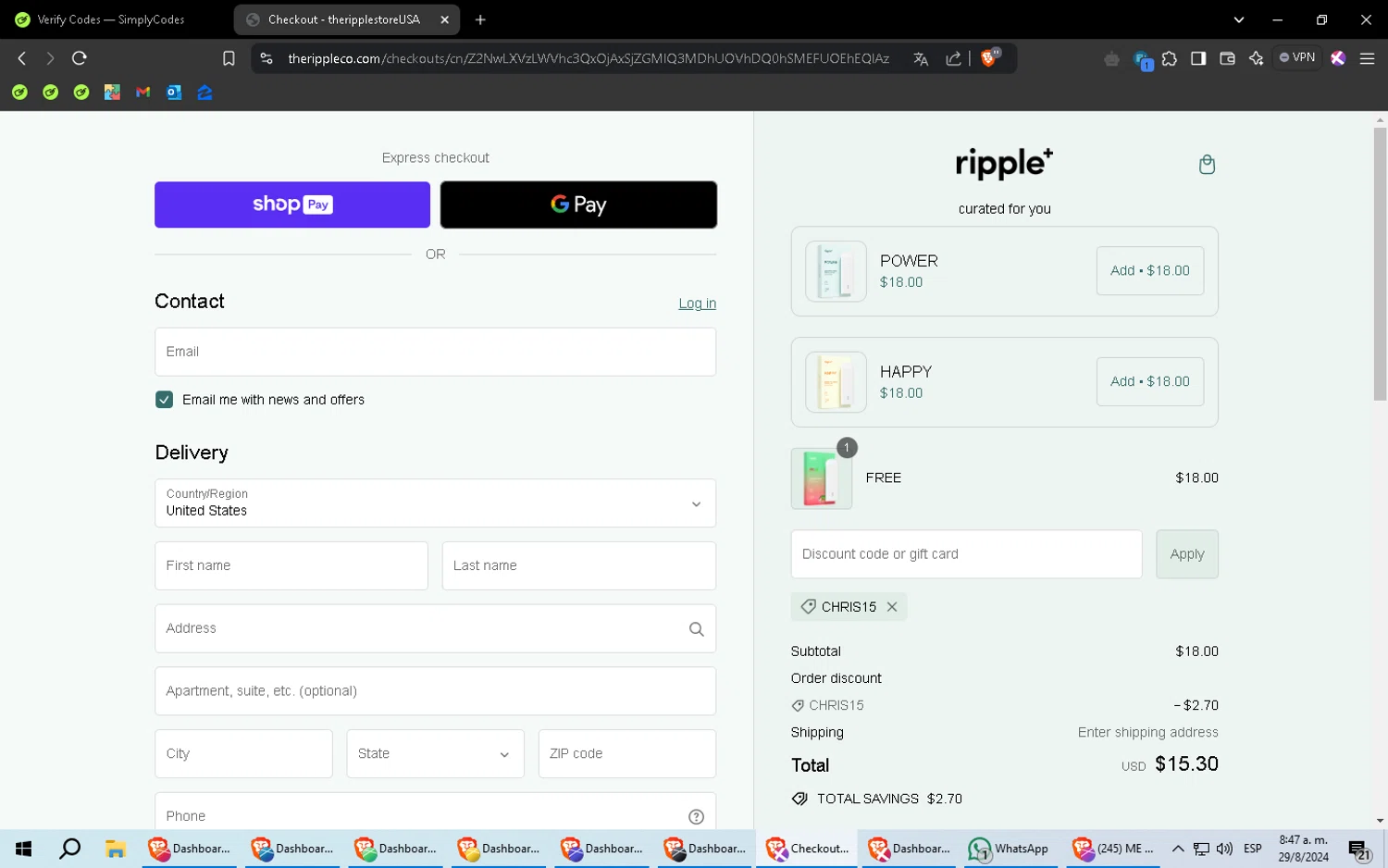 ripple+ Discount Codes - 25% Off | September 2024